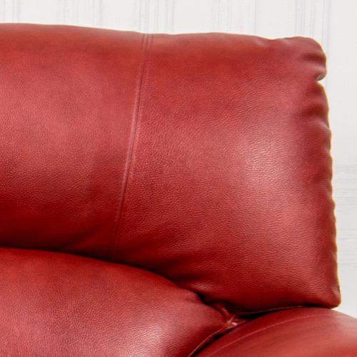 直接引取り限定★ヤマダオリジナル　本革左カウチソファ美品 幅237］左カウチソファ 本革 「YCS150003RD」 レッド ヤマダ