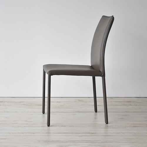 大塚家具 ダイニングチェア「ルッソ」総革張り トープ色【※AR