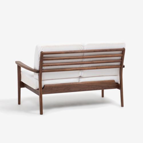 大塚家具［2人掛］ラブソファ「シネマ」本体＋ヌードクッション