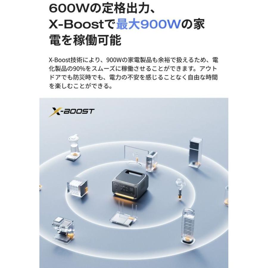 EcoFlow エコフロー RIVER 3 Max Plus (870) 容量858Wh 出力600W
