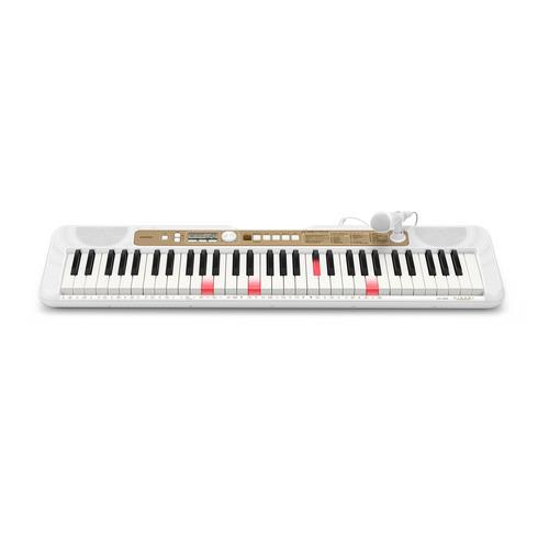 カシオ計算機 LK-340 光ナビゲーションキーボード 120曲内蔵 61鍵 ホワイト