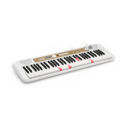 カシオ計算機 LK-340 光ナビゲーションキーボード 120曲内蔵 61鍵 ホワイト
