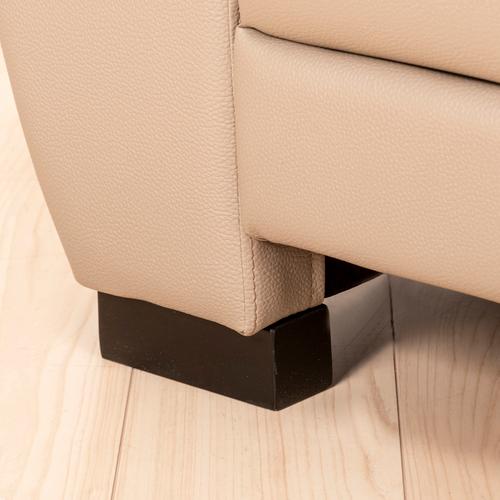 ヤマダオリジナル ソファ「YS130042LTP/L25」幅195cm 3人掛 本革 LTP色