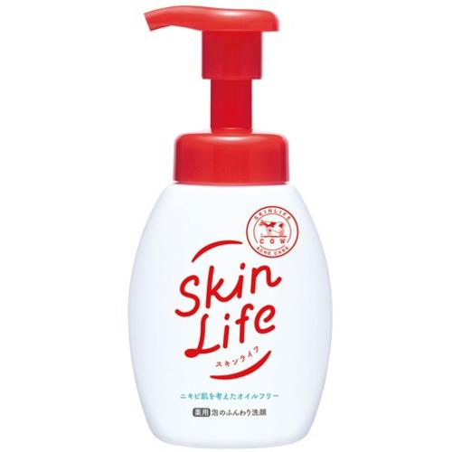 【医薬部外品】牛乳石鹸共進社 スキンライフ 薬用泡のふんわり洗顔 ポンプ付 スキンライフ 160mL | 
