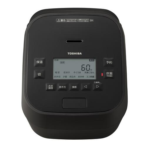 推奨品】東芝 RC-10HGW(K) 真空圧力IH炊飯器 炎 匠炊き 5.5合炊き 