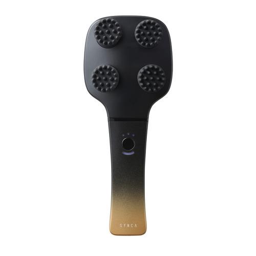 SYNCA SYB-F1 3way美顔器 お肌や髪のケア用 SYNCA SYB-F1 3way美顔器 お肌や髪のケア用 ブラックゴールド