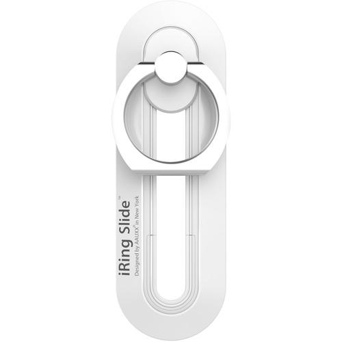 ロジック IS2-PW スマホ タブレット落下防止リング&ポータブルスタンド AAUXX iRing スライド ホワイト IS2PW |  | 01