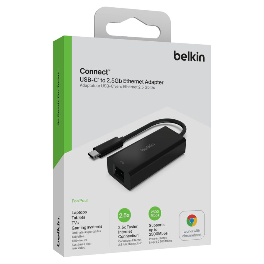 ベルキン INC012btBK USB-C TO 2.5GB ETHERNET ADAPTER INC012BTBK |  | 01