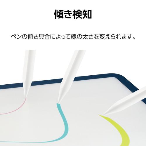 【新品未使用】ELECOM アクティブタッチペン P-TPWIRE01WH アクティブタッチペン(ワイヤレス充電式) - P-TPWIRE01WH