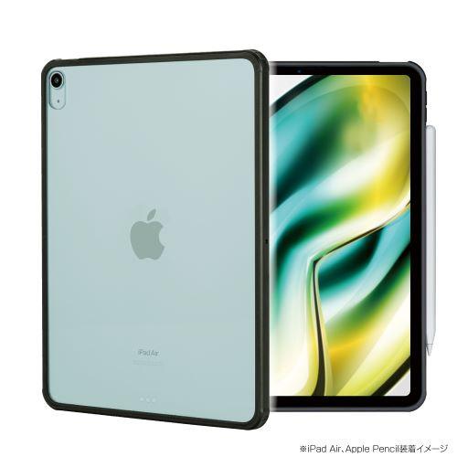 ナカバヤシ TBC-IPA24103BK iPad Air（M2）11インチ用 衝撃吸収背面