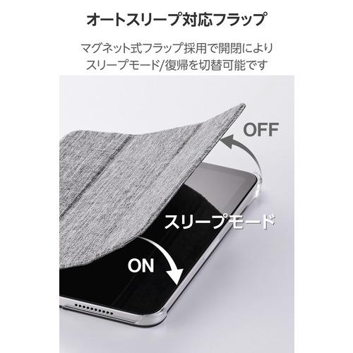 エレコム TB-A25SWVCGY iPad mini ケース 8.3インチ ( A17 Pro ) ／ 第