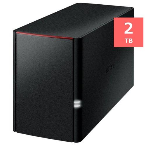 外付けハードディスク・ドライブ BUFFALO LinkStation2TB LS220D0202G バッファロー LS220D0202G リンクステーション ネットワーク対応 RAID