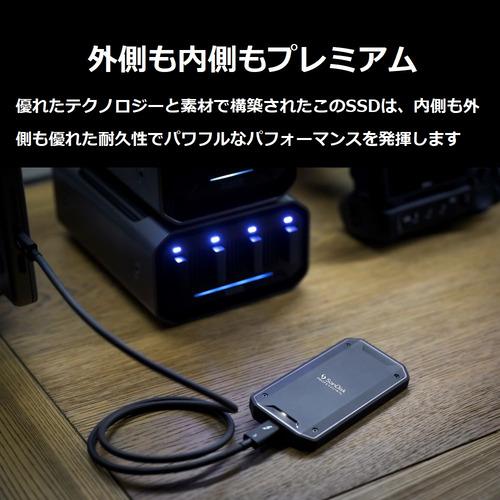 ウエスタンデジタル SDPS31H-001T-GBCND Thunderbolt 3／USB-C 両対応 超高速ポータブルSSD 1TB SDPS31H001TGBCND｜kimuraya-select｜10