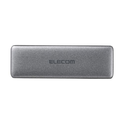 エレコム ESD-EPC0500GGY 外付け SSD 500GB MacBook Windows スマホ USB-C機器対応 グレー |  | 02