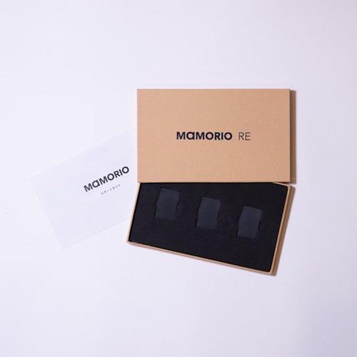 MAMORIO RE MAMR-001 BK 3 ブラック MAMORIO R MAMR-001 BK 3 RE 3個セット ブラック : キムラヤ