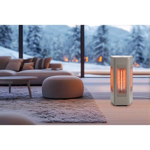 スリーアップ CB-T2515GG WOOD STYLE トライアングルヒーター 3面独立して運転可能  グレージュ |  | 04