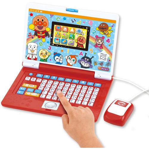 バンダイ アンパンマン キーをカタカタ♪あそんでまなべる！はじめてのアンパンマンパソコン ／2歳〜 | 