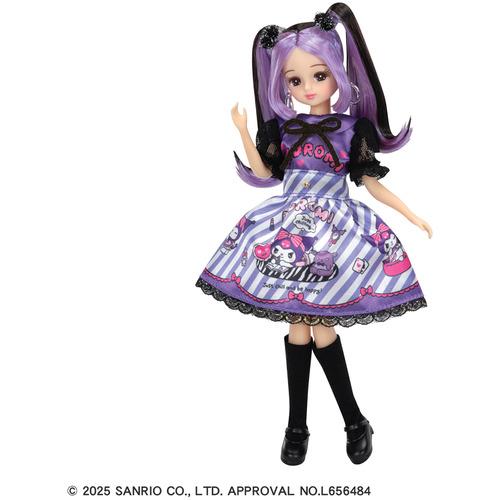 タカラトミー クールなクロミ リカちゃん DX カジュアル＆パープル