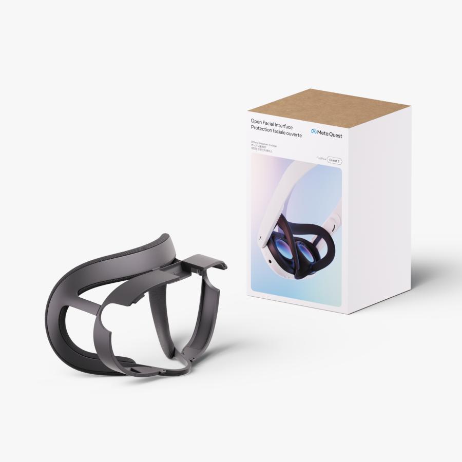  Quest 3 128GB（オープン接顔部とケース付） Quest 3オープン接顔部 - ワンランク上のVR体験を実現 | Metaストア