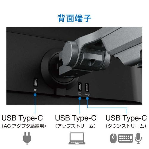 EIZO FlexScan FLT 23.8型 フルHDワイド 薄型軽量 USB Type-C対応 