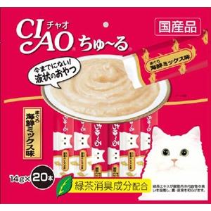 いなばペットフード SC‐127 チャオちゅーる20本入りまぐろ海鮮