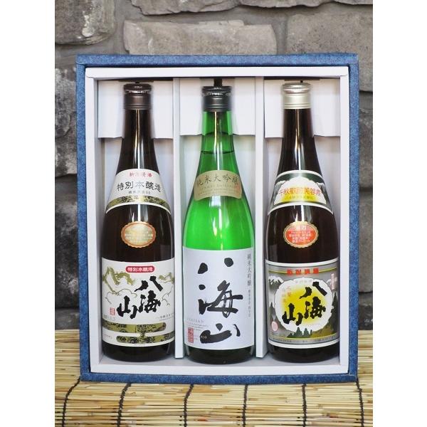 八海山 日本酒 720ml×3本 飲み比べギフト プレゼント : リカーハウス