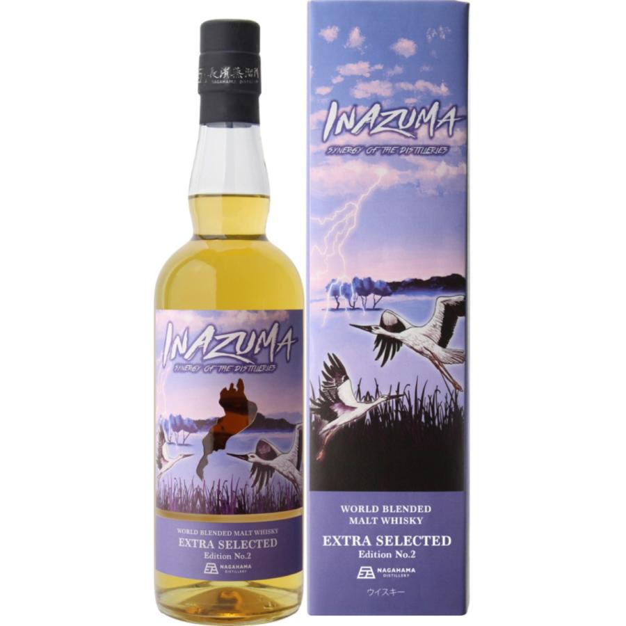INAZUMA ウイスキー 限定品 長濱浪漫ビールアルモリック×長濱蒸溜所 フランスと日本蒸溜所