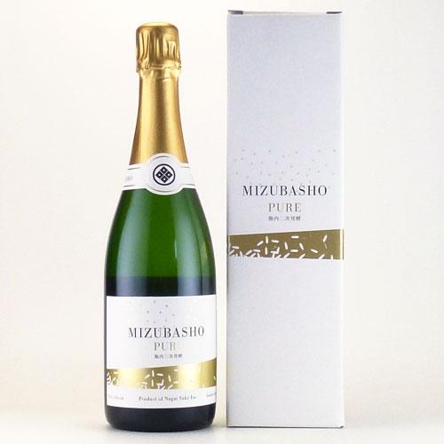 水芭蕉 日本酒 専用化粧箱入り PURE 瓶内二次醗酵 720ml