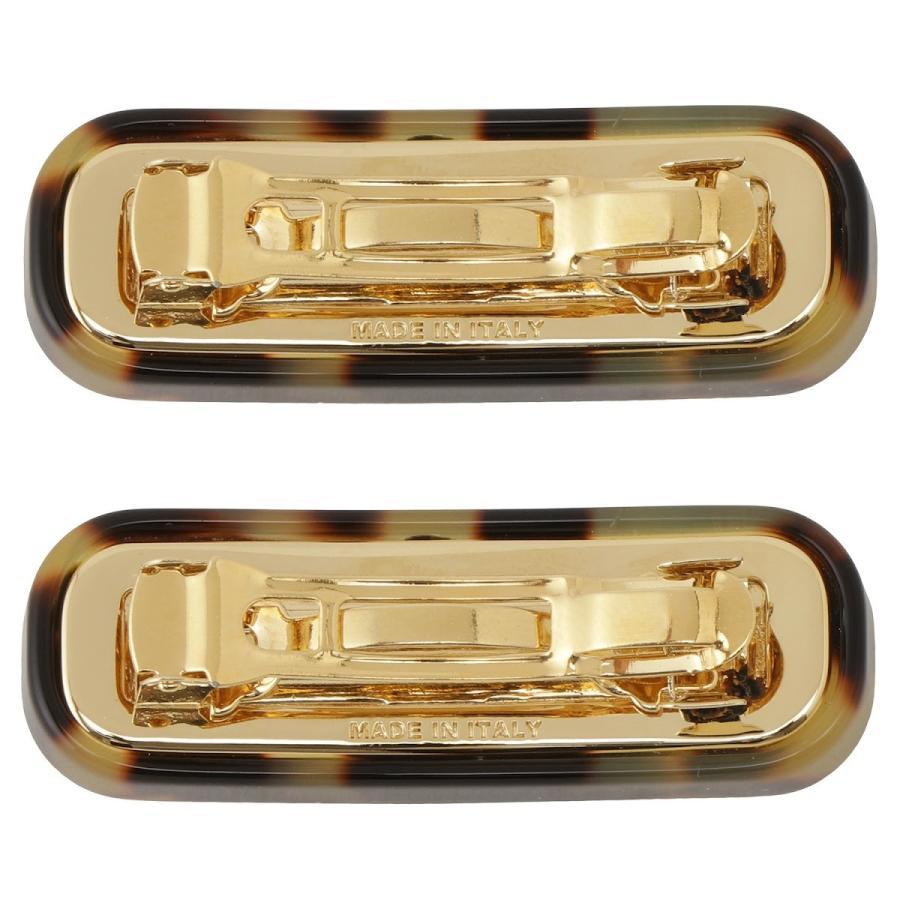 一番人気物ミュウミュウ ヘアクリップ MIUMIU F0D01 ゴールド