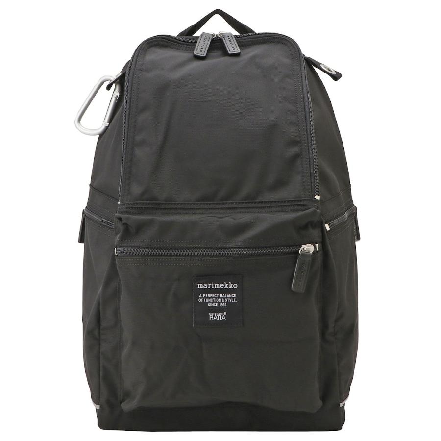 マリメッコ バックパック marimekko 026994 999 バディ リュックサック ブラック レディース メンズ ユニセックス Buddy backpack