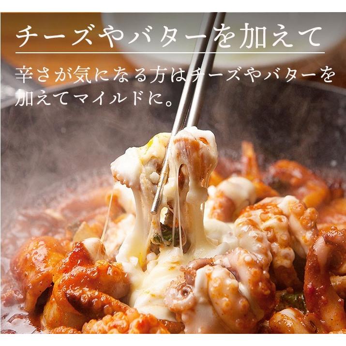 チュクミ ポックム 600g（300g×2袋）冷凍便 送料無料 タコ たこ イイダコ いいだこ 韓国料理 韓国食品 旨辛 冷凍食品 冷凍おかず おかず 惣菜 海鮮 ギフト 爆買 |  | 05