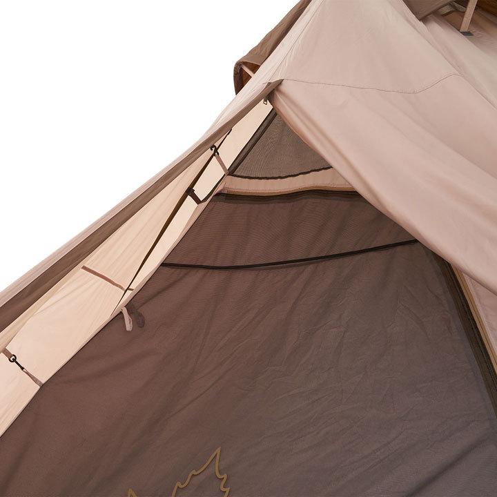 ロゴス　テント　Tradcanvas VポールTepee400-BB 2シート付 ロゴス Tradcanvas VポールTepee400-BA 送料無料 （71805573