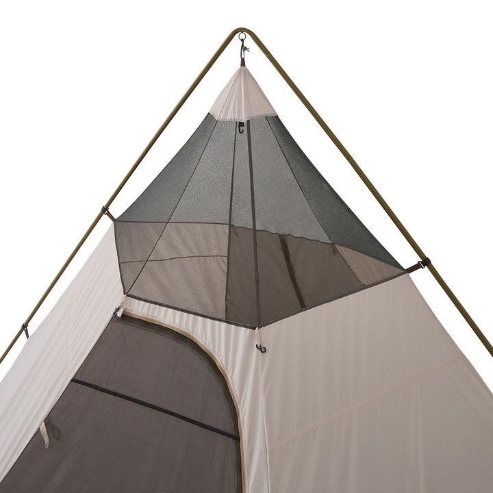 ロゴス Tradcanvas VポールTepee400-BA 送料無料 （71805573