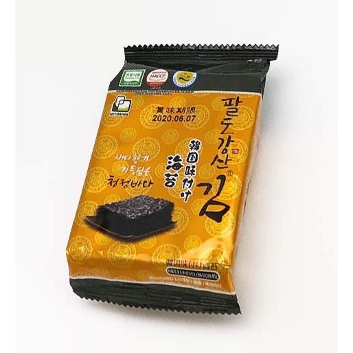 海苔 のり 韓国味付け海苔 8切7枚入×3袋 常温便・冷蔵便・冷凍便可