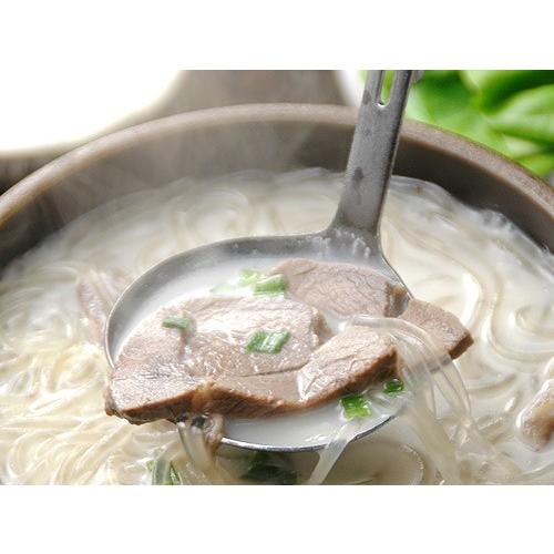 牛肉・韓国はるさめ入り 本格手作り ソロンタン700g(約2〜3人前) ソルロンタン 冷凍便 グルメ|kimuyase|02