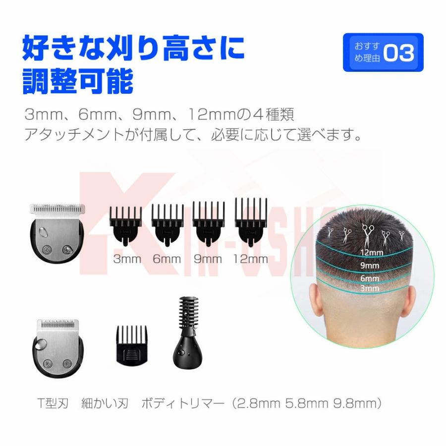 国内即発送 バリカン 散髪 防水 コードレス 子供 ヘア カット 電動バリカン 充電式 プロ仕様 全身水洗 ヘアカッター 髪剃り トリミング トリマー 鼻毛カッター 男性用 Aynaelda Com