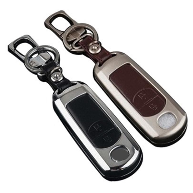 マツダ 1 レザー メタル 合金 本革 スマートキーケース キーカバー アクセラ アテンザ デミオ ロードスター CX3 CX5 CX7 CX8 MPV RX8 信用 マツダ 1 レザー メタル 合金 本革 スマートキーケース キーカバー アクセラ アテンザ デミオ ロードスター CX3 CX5 CX7 CX8 MPV RX8 信用