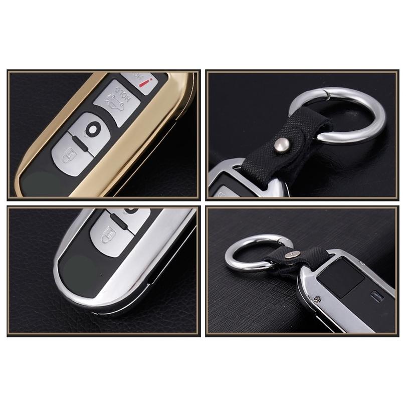 マツダ メタル スマートキーケース キーカバー キーホルダー アクセラ