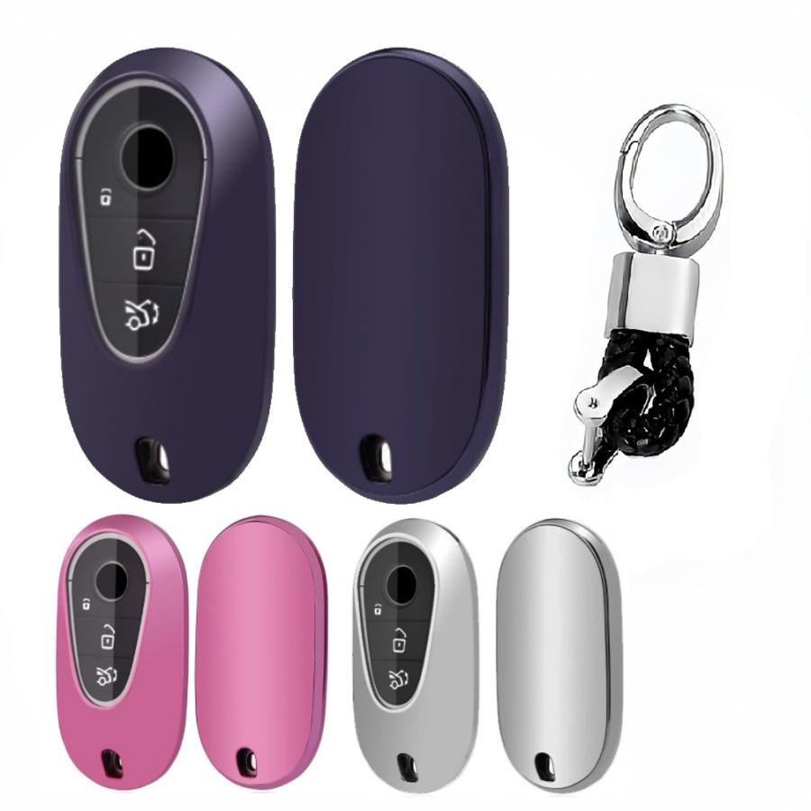 メルセデス ベンツ TPU スマートキーケース キーカバー Cクラス W206