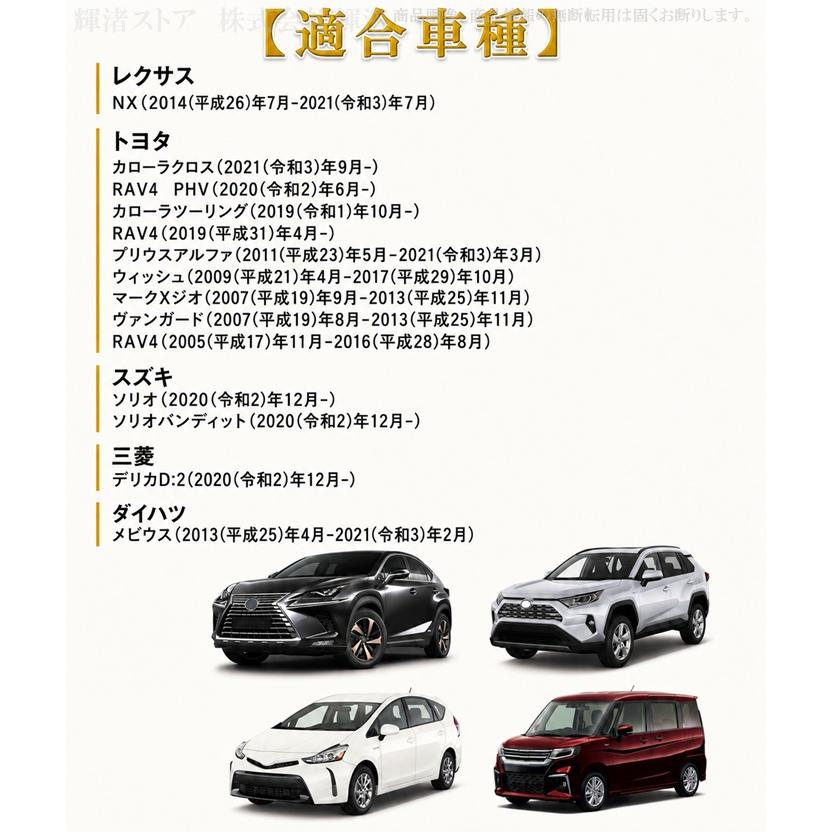 レクサス NX スズキ ソリオ バンディット トヨタ カローラクロス
