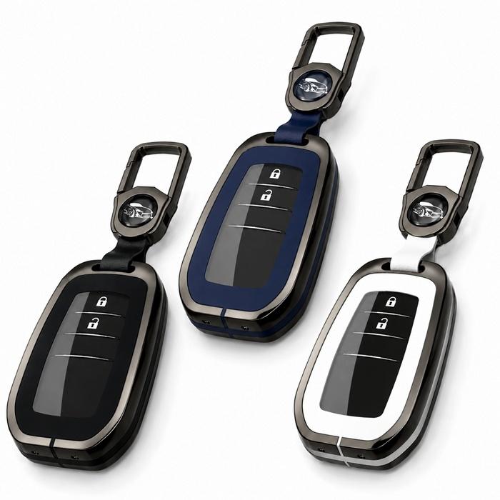 トヨタ メタル TPU スマートキーケース キーカバー ハリアー80系 RAV4