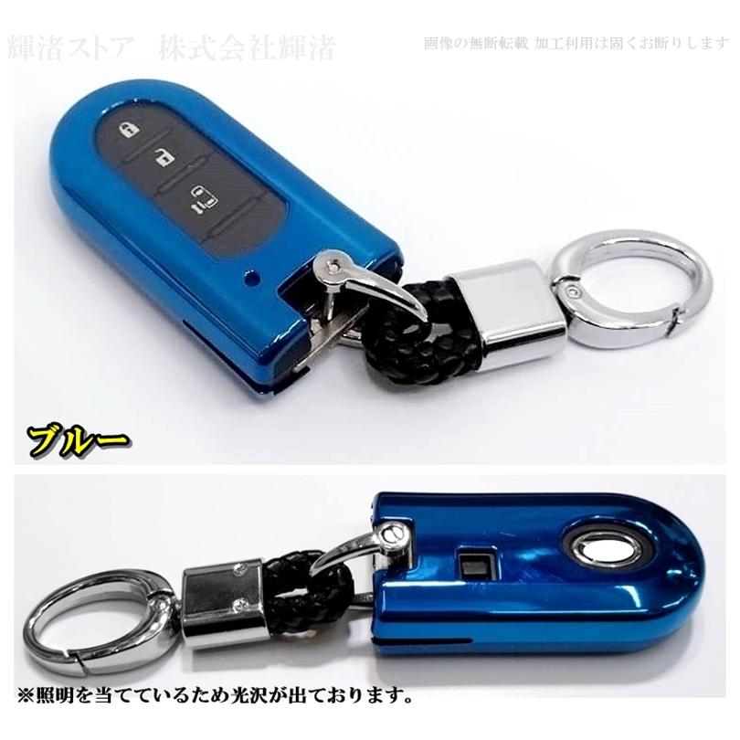 トヨタ ダイハツ TPU スマートキーケース キーカバー キーホルダー 