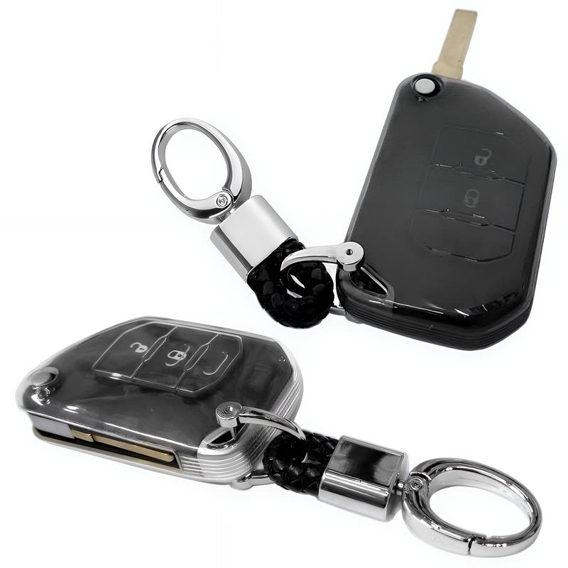 ジープ JEEP TPU クリアー スモーク スマートキーケース キーカバー