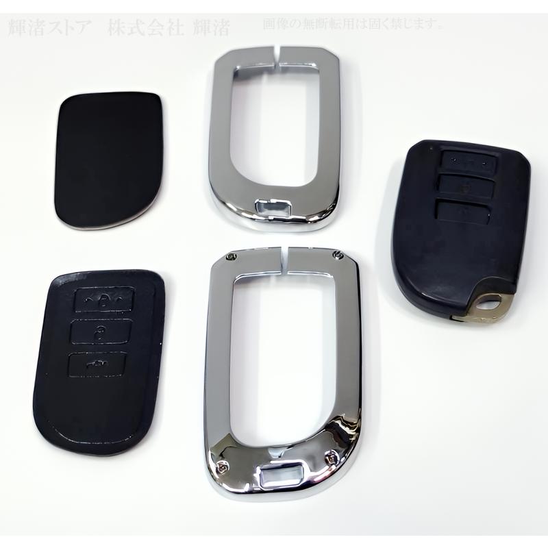 トヨタ レザー メタル 本革 スマートキーケース キーカバー 200系