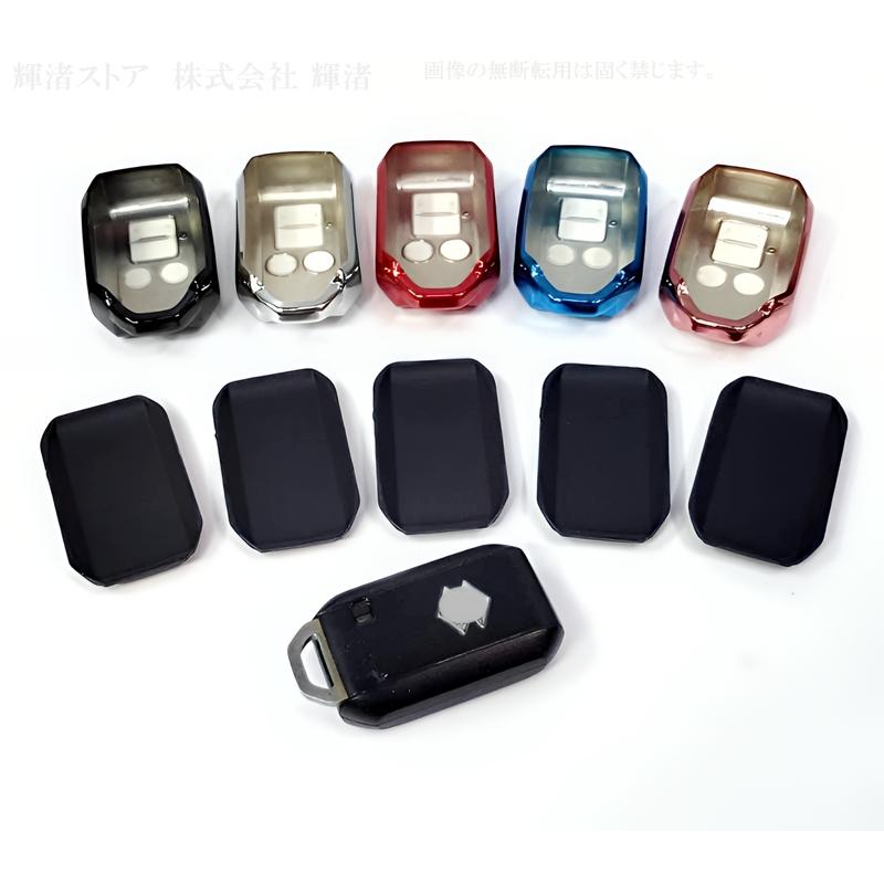 supr キーケース スズキ TPU スマートキーケース キーカバー キーホルダー フロンクス