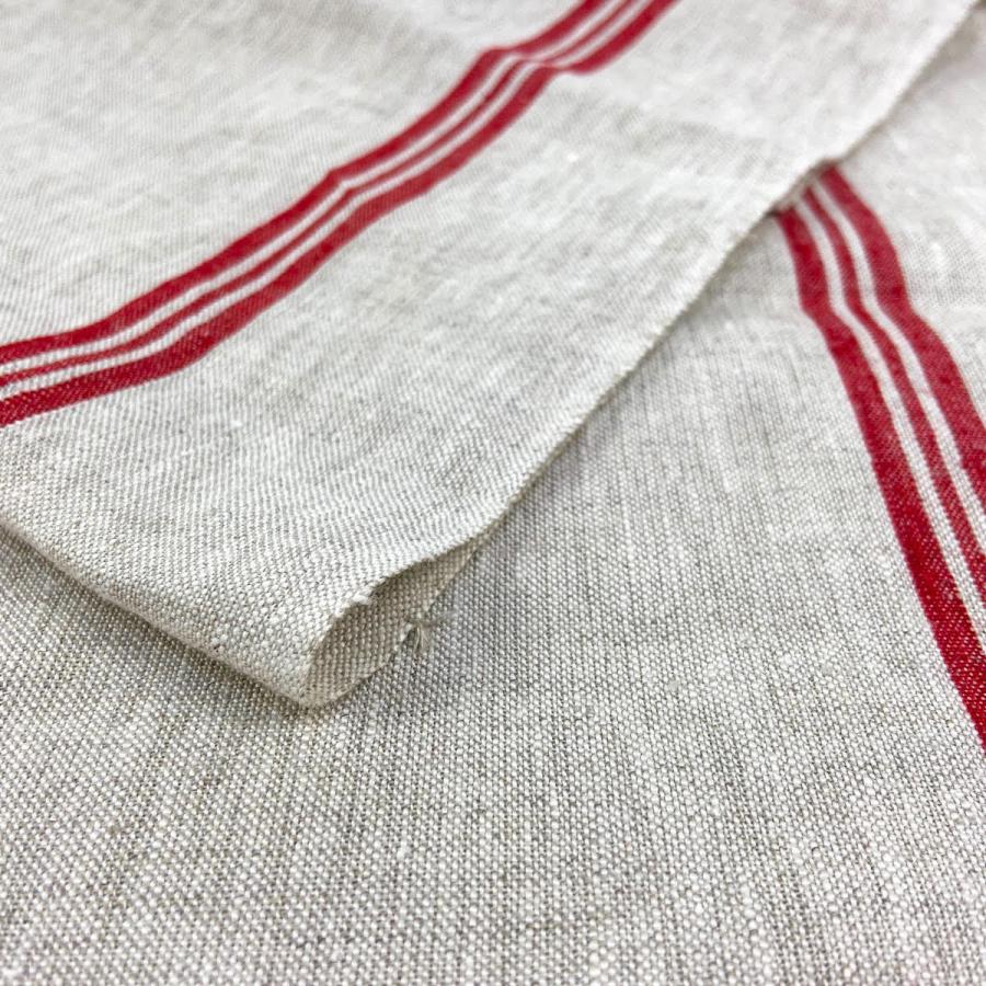 日本製 タオルリネン カット生地 麻 リネン100％ アンティーク