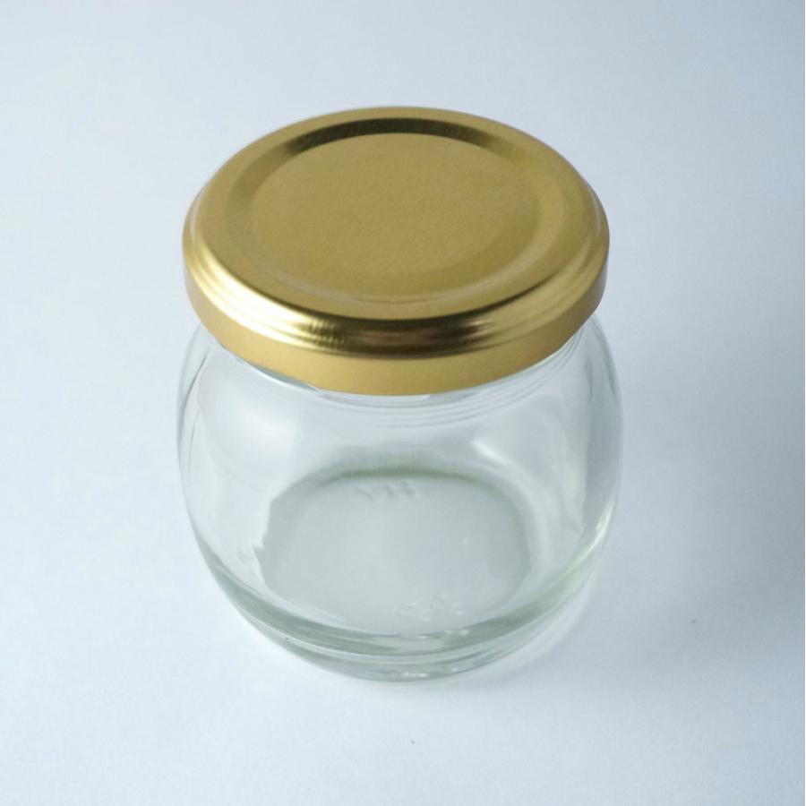 ガラス瓶 101個セット　ハンドメイド　ジャム瓶　キャンドル ジャム瓶50 まる型106ml フタ付き 10個 保存容器 ガラス製 [日曜祝日
