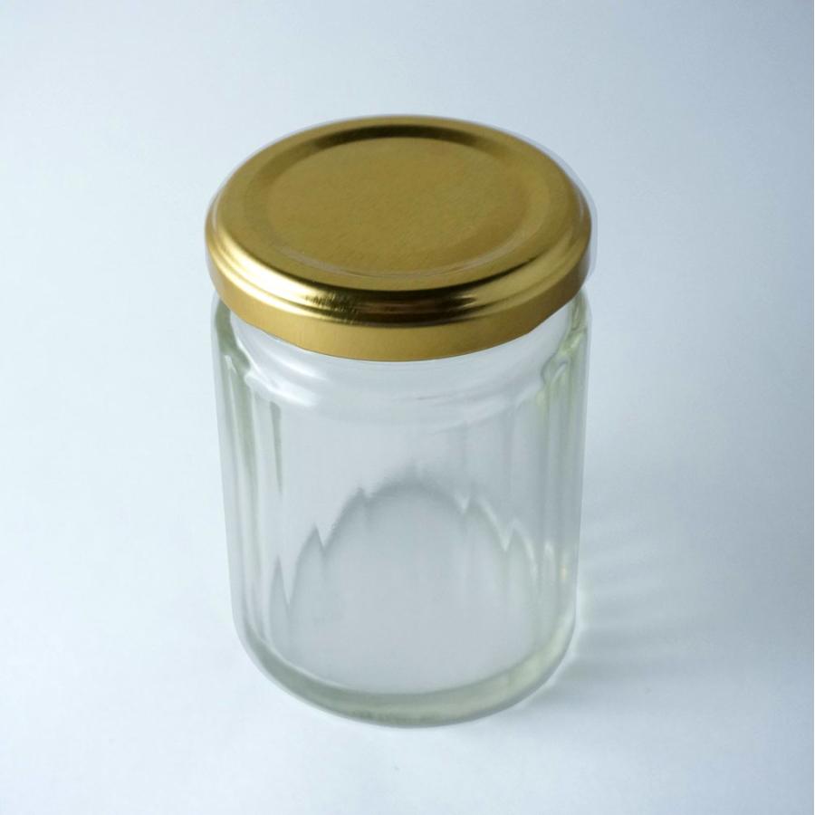 ガラス瓶 101個セット　ハンドメイド　ジャム瓶　キャンドル ジャム瓶50 24角129ml フタ付き 10個 保存容器 ガラス製 [日曜祝日
