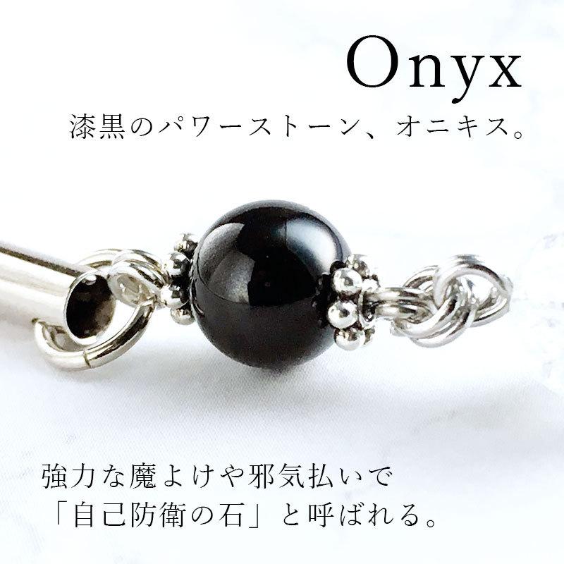 花街のお持ち物　銀製アクセサリーケース　天然石　パワーストーン5石付き 花影 mini ＆ 天然石 ブレス」パワーストーン ブレスレット 水晶