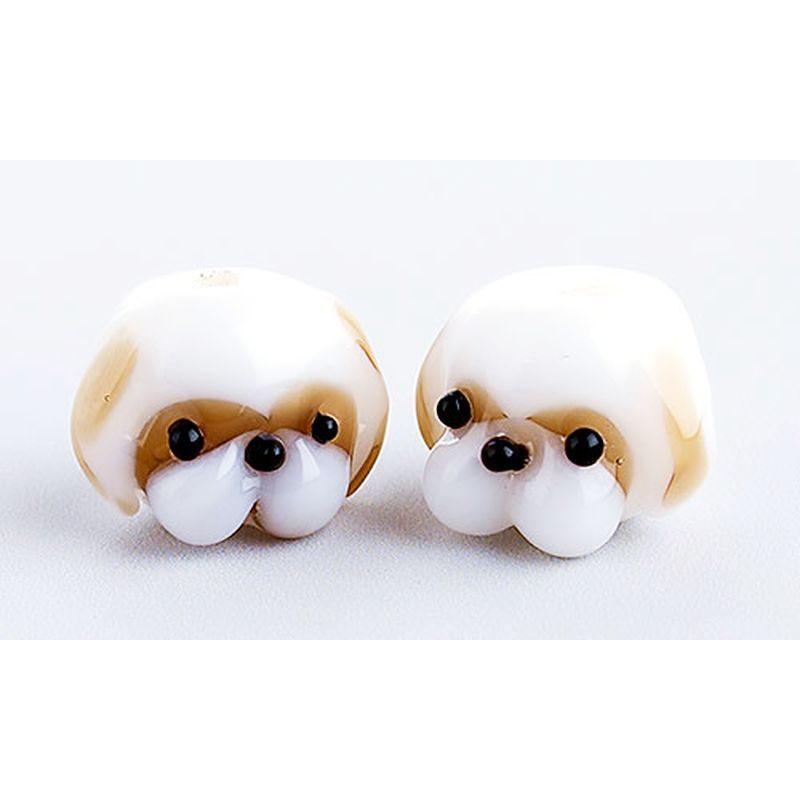 お得な2個セット」「ぷち犬玉」10mm 柴犬 グッズ 雑貨 シーズー